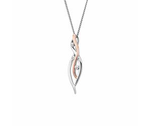 Clogau Women's Nature's Wonder Sterling Silver Waterfall Pendant with Topaz in Metallics Clogau Metallics One Size