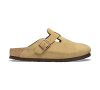 Clogs Birkenstock Boston Suede Leather Beige 40 Étroit