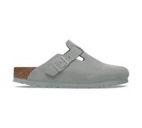 Clogs Birkenstock Boston Suede Leather Beige 46 Narrow