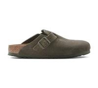 Birkenstock Boston Suede Leather Clogs Green EU 42