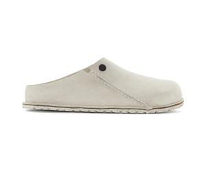 Clogs Birkenstock Premium Suede Leather Zermatt Blanc 43 Étroit