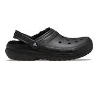 Crocs Classic Fuzz Lined Glitter Clog Black Size 3 UK Men/ 4 UK Women