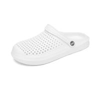 Clogs for Men Waterproof, Mens Summer Sandals, Unisex Classic Durable Elastic Stylish Versatile Non-Slip Comfortable for Long Wear Relaxed Beach Pool Summer Holiday