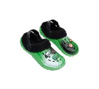 Clogs With Sherpa Minecraft Green Infant 3-4
