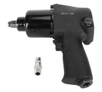 Cloimei 1/2 Inch Air Impact Wrench Heavy Duty 880 FtLbs Torque Pneumatic Impact Gun with Anti Slip Handle Alloy Steel Construction for Automotive Repair and Mechanical Maintenance