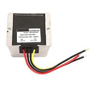Cloimei 18 36V to 24V Auto Step UP Down Converter Boost Voltage Regulator Module High Power IP68 Durable Aluminum Case Stable Output for LED Display Camera Electric Fan Water Pump (10A)
