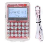 Cloimei 24 Key Engraving Machine Offline Controller Large Display Screen Stepper Motor Control with Emergency Stop Power Adjustment for Benbox 3 Axes CNC Engraver ABS Plastic