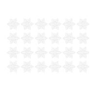 Cloimei 24Pcs Christmas Snowflake Ornaments Premium Acrylic Hanging Decorations for Holiday Party Christmas Tree Home Decor 5.5cm Snowflakes