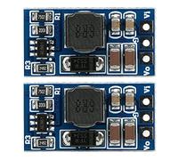 Cloimei 2Pcs DC DC Step Up Module Boost Converter 1MHZ 93% Efficiency for LED Motor Battery Powered Equipment ND0412SA 5V 6V 9V 12V Over Current Over Voltage Short Circuit Protecti (5V)