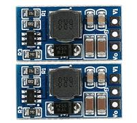 Cloimei 2Pcs DC DC Step Up Module Boost Converter 1MHZ 93% Efficiency for LED Motor Battery Powered Equipment ND0412SA 5V 6V 9V 12V Over Current Over Voltage Short Circuit Protecti (9V)