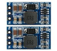 Cloimei 2Pcs DC DC Step Up Module Boost Converter 1MHZ 93% Efficiency for LED Motor Battery Powered Equipment ND0412SA 5V 6V 9V 12V Over Current Over Voltage Short Circuit Protecti (12V)
