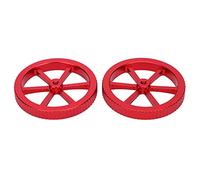 Cloimei 3D Printer Leveling Nuts Red Hand Twist Knobs Aluminum Alloy Platform Leveling Adjuster for FDM Printer DIY Accessories Upgrade Parts