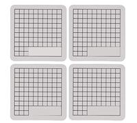 Cloimei 4Pcs Mini Self Healing Cutting Mat 6x6cm Craft Cutting Board Precision Engraving Pad for DIY Scrapbooking Rubber Stamp Making Composite PVC Material