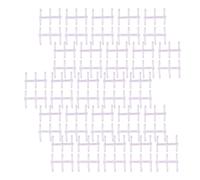 Cloimei 50PCS Comb Binding Spine 16mm 3 Rings Premium Polypropylene Book Binder Spine Multifunctional Document Binding Solution for Reports Presentations Teachers Students Office P (Purple)
