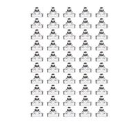 Cloimei 50PCS Premium T Shape Air Hose Connectors Quick Connect Pneumatic Fittings with PT1 8 Thread for Industrial Automation Equipment and Air Compressor Systems Durable PBT Plas