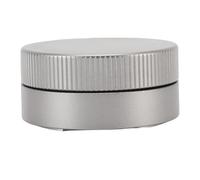 Cloimei 58mm Coffee Distributor Tamper 304 Stainless Steel Coffee Leveling Tool with Built in Spring for Espresso Preparation for Home Baristas and Professional Coffee Shops (Silver)