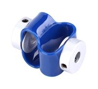 Cloimei 8 Font Glass Fibre Flexible Shaft Coupling for Encoder High Temperature Elastic Coupler with 6x6mm Axle Hole 20mm Outer Diameter 5000r/min Rotation Speed Industrial Mechani