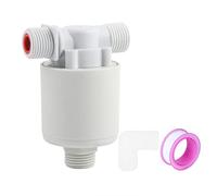 Cloimei Automatic Water Level Control Floating Ball Valve Plastic G1/2in for Water Tank Pool Industrial System High Pressure Durable Material Easy Install