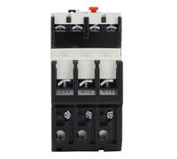 Cloimei BR2 25 Electric Adjustable Motor Protection Thermal Overload Relay Durable 50 60Hz 690V Phase Break Protection for Industrial Electric Motors 1NO+1NC Plug In Design (2.5-4A)