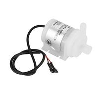 Cloimei Brushless Water Pump 24V DC 10W Lightweight Compact High Flow Submersible for Aquarium Fountain Solar System Instruments White 160g