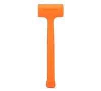 Cloimei Dead Blow Hammer PVC Rubber Soft Face Shockproof Non Spark Installing Hammer for Petrochemical Coal Mine Explosion Proof Areas Material PVC Steel Weight 0.5LB 1LB (0.5LB)
