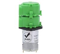 Cloimei Dual Head Peristaltic Pump High Precision Liquid Dosing Pump Adjustable Flow Fish Tank Aquarium Circulating Pump 2x4mm Silicone Hose (DC12V)