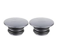 Cloimei DUUTI Premium Handlebar End Plugs Heavy Duty Aluminum Alloy Bike Handlebar Caps for Road Mountain Cycling Black Red Color Options 3x3x1.5cm 1 Pair (Ti Color)