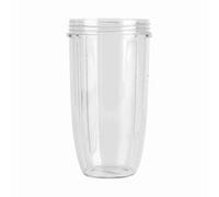 Cloimei Free Juicer Cup Replacement 18OZ 24OZ 32OZ Top Cup Mug Dishwasher Safe Plastic for 900W Extractor Blenders Clear Juice Container (32oz)
