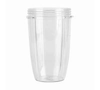 Cloimei Free Juicer Cup Replacement 18OZ 24OZ 32OZ Top Cup Mug Dishwasher Safe Plastic for 900W Extractor Blenders Clear Juice Container (24 OZ)
