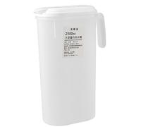 Cloimei Fridge Door Water Pitcher Large Capacity 2500ML Refrigerator with Leak Proof Lid for Home Office Picnics Travel Durable Plastic Free