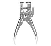 Cloimei Heavy Duty Metal Hole Puncher Handheld Single Hole Punch Tool Adjustable Depth 30 Sheet Capacity for Office Home Bookstore Supermarket Durable Iron Construction Rustproof