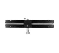 Cloimei High Precision Linear Stage Manual Sliding Table Aluminum Alloy SPLWX40 250 for Optical Equipment Semiconductor Manufacturing Measuring Devices