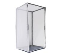 Cloimei Large Mesh Cage for Butterflies Habitat Breeding Observation 42x42x77cm Greenhouse Gardening Accessory with Durable PVC Frame and Ventilated Netting