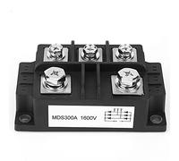 Cloimei MDS300A 1600V 3 Phase Rectifier Bridge High Power Packed Rectification Module 300A Welding Type for Aerospace Automotive Electronics Energy Systems
