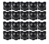 Cloimei Plant Rooting Device High Pressure Propagation Ball Grafting Breed Box 10 Sets 12cm Reusable Air Layering Pod for Garden Home Office Balcony Black Plastic