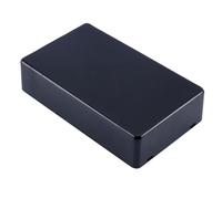 Cloimei Plastic Power Junction Box Black 100x60x25mm Heavy Duty Electronic Enclosure Case for DIY Projects Experiments and Electrical Components