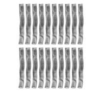 Cloimei Plastic Spiral Binding Coils 20 Pack 32mm Diameter 48 Teeth 4:1 Pitch 280 Page Capacity Professional Document Binding Supplies for Office Business PVC Material