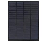Cloimei Polysilicon Mini Solar Panel 18V 5W High Efficiency Solar Charger Board Portable Solar Power Module for DIY Projects Outdoor Lighting Solar Toys