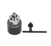 Cloimei Professional Drill Chuck Adapter Set Heavy Duty Chrome Vanadium Steel Quick Connect Impact Wrench Converter for Electric Drills Impact Drills with 1.5-13mm Bit Capacity