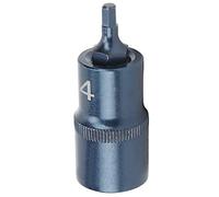 Cloimei Professional Grade 1/2 Inch Hex Socket Bit S2 Alloy Steel Heavy Duty Quick Release Wrench Tool with Bluing Finish for Mechanics and Construction Workers Industrial Strength