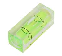 Cloimei Professional Mini Spirit Level Bubble 5 Pack High Precision Square Level Tool for Photography Construction and DIY Projects 15mm x 15mm x 40mm Acrylic ABS Material