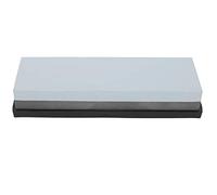 Cloimei Professional Sharpening Stone White Corundum Double Sided Whetstone Coarse Fine Grit Kitchen Sharpener Tool with Nonslip Base 18 x 6 x 3cm for Home Chefs