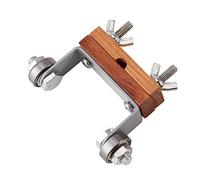 Cloimei Professional Woodworking Honing Guide Chisel Sharpener Adjustable Angle Knife Sharpening Tool for Carpenters Wood Carvers Crafters Steel and Wood Construction 85x100mm