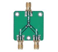 Cloimei Resistance Power Splitter Module Durable DC5G 6dB 1 to 2 RF Microwave Distributor Divider for Radio Frequency Systems PCB Material 33x33mm