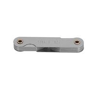 Cloimei Screw Thread Pitch Gauge Professional Grade Metric and Imperial Thread Measuring Tool with Etched Scales Durable Stainless Steel Construction for Machinists Engineers R0.3