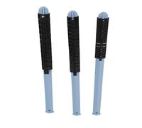 Cloimei Socket Organizer Rail Heavy Duty ABS Plastic Socket Holder with Spring Loaded Clips Detachable End Caps for Mechanics Tool Storage 3 Pack or 6 Pack Options Metric and SAE C (3PCS)