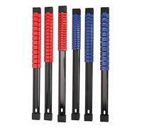 Cloimei Socket Organizer Rail Heavy Duty ABS Plastic Socket Holder with Spring Loaded Clips Detachable End Caps for Mechanics Tool Storage 3 Pack or 6 Pack Options Metric and SAE C (6PCS)