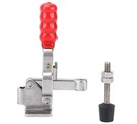 Cloimei Stainless Steel Toggle Clamp Heavy Duty Horizontal Quick Release Clamping Tool 100kg Capacity for Metal Plates Circuit Boards Welding Machine Equipment Installation 10.5x7c