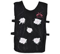 Cloimei Water Activated Color Changing Vests Quick Dry Elastic Target Game Vests for Teens Family Pool Beach Water Gun Fight Summer Outdoor Party Supplies (Red)