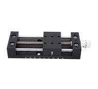 Cloimei X Linear Stage Manual Precision Sliding Table Aluminum Alloy Fine Tune Platform Smooth Movement for Optical Equipment Semiconductor Devices 40x60mm SP80A DB60